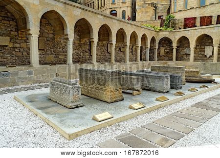 Arcades And Religious Burial Place In Old City, Icheri Sheher. Baku