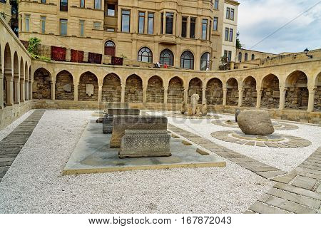 Arcades And Religious Burial Place In Old City, Icheri Sheher. Baku