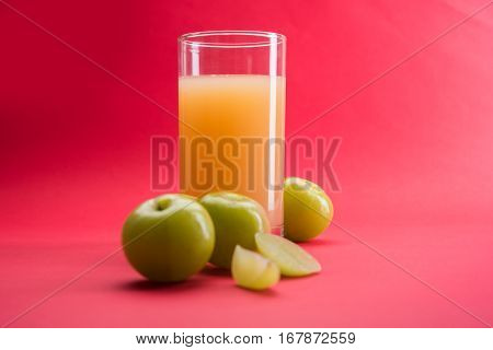 Ayurvedic Amla or Indian Gooseberry Juice, healthy diet