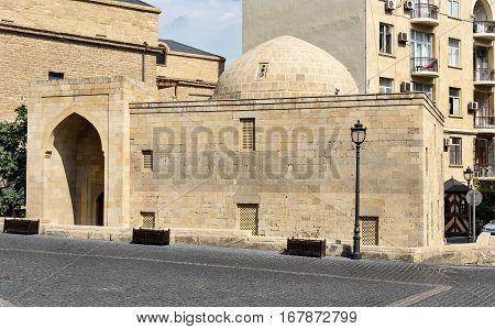 Seyid Yahya Mosque In Old City, Icheri Sheher. Baku