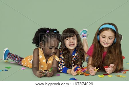 Little Children Art And Craft Paper
