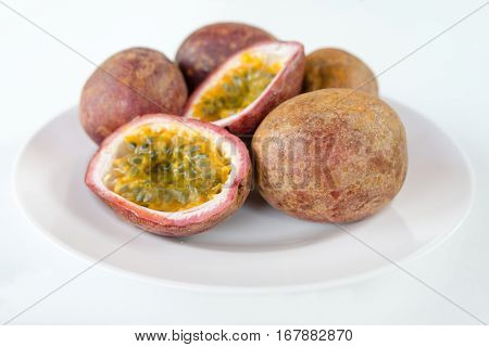 Fresh Splited Passion Fruits