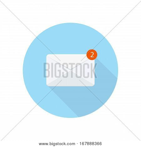 Vector email icon. Envelope. New Notification Icon.