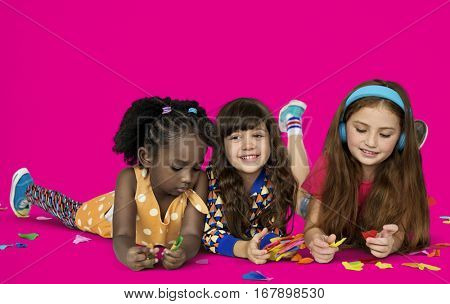 Little Children Art And Craft Paper