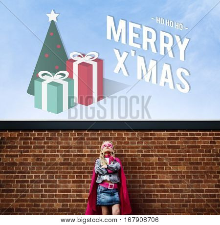 Merry Christmas Celebration Holiday Concept