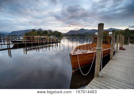 Wooden Boats At Keswick