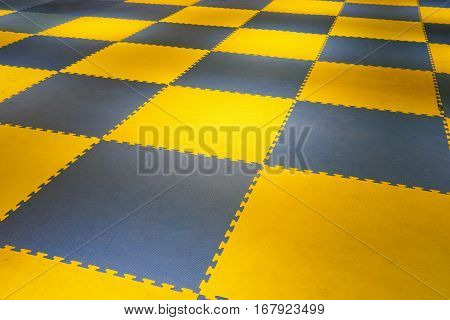 Ground Futsal. Futsal Plastic Court Flooring Tiles Texture Floor