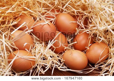 Eggs on wooden background Yumurta, Vejce, Jajca