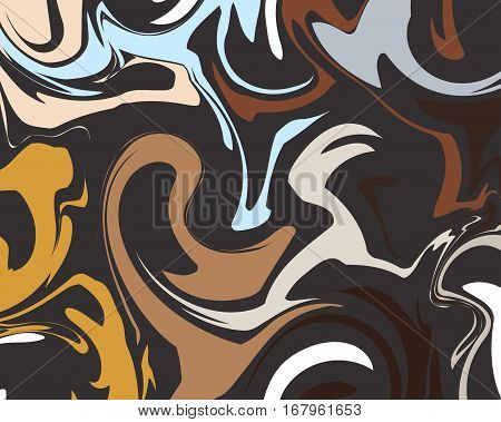 Marbling Texture design brochure.Abstract card with liquid lines. Marble effect. Vector illustration.
