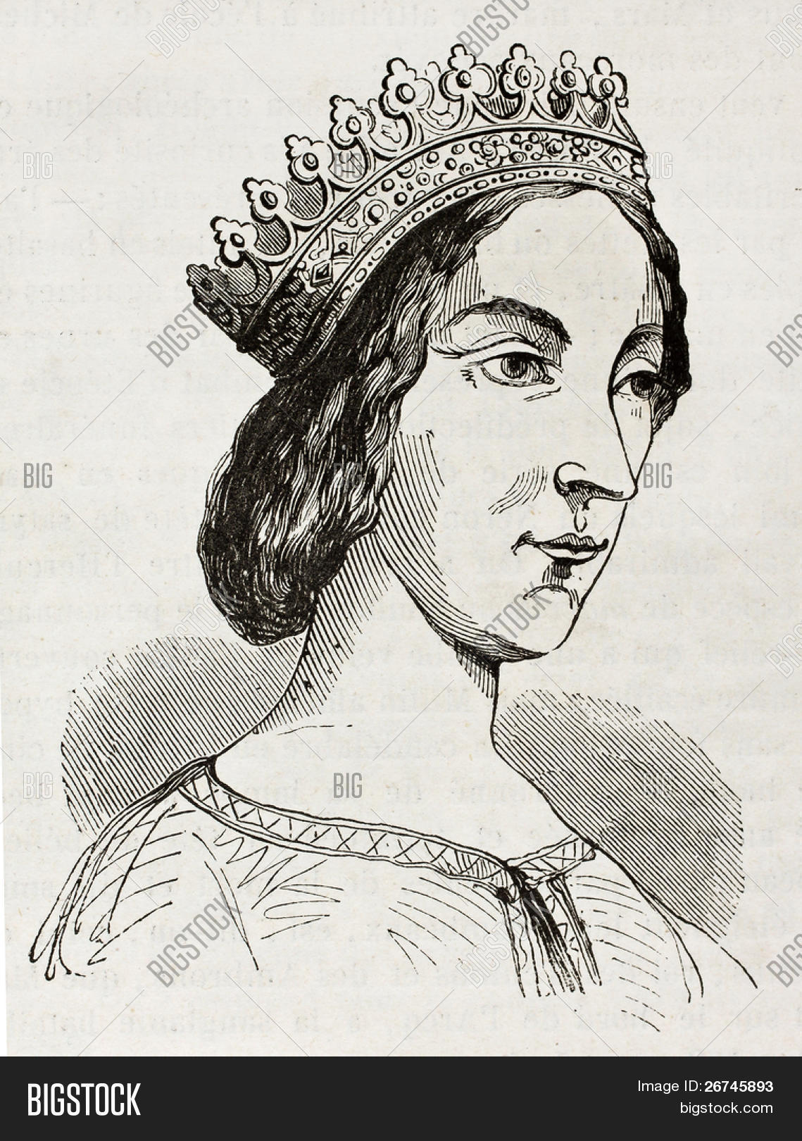 Jeanne De Laval Old Image & Photo (Free Trial) Bigstock