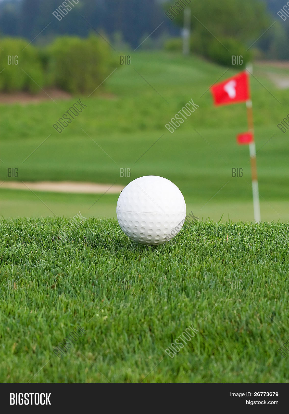 Golf Ball Near Hole Image & Photo (Free Trial) Bigstock