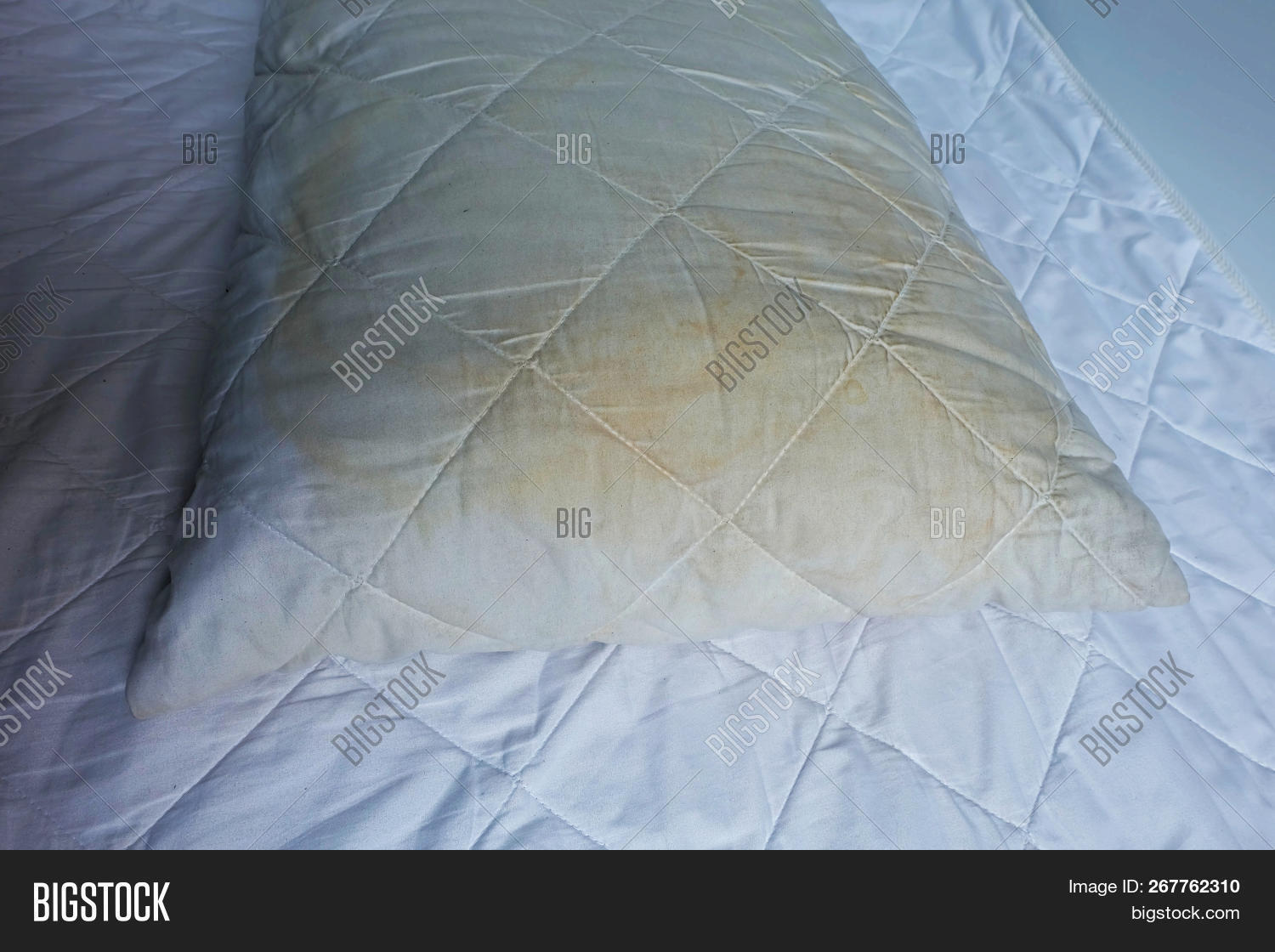 Dirty Pillows On White Image & Photo (Free Trial) Bigstock