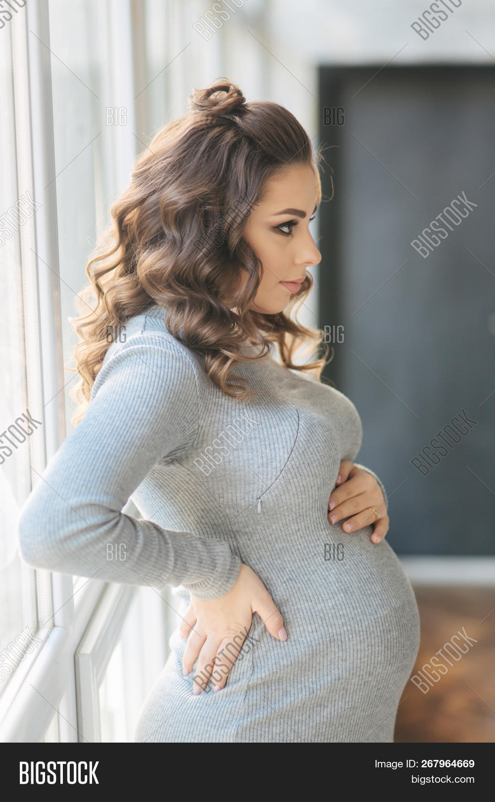Beautiful Pregnant Image Photo Free Trial Bigstock