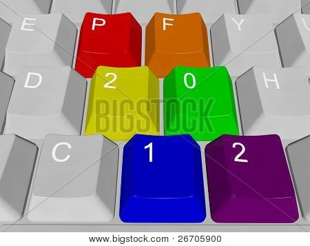 แป้น PF 2012 PC