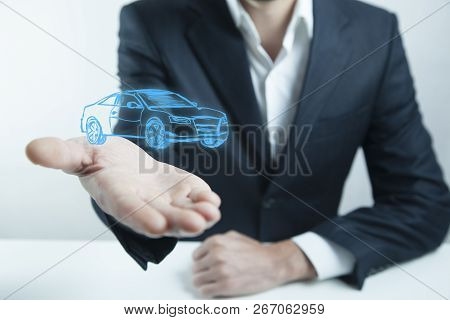 Car  Insurance And Collision Damage Waiver Concepts