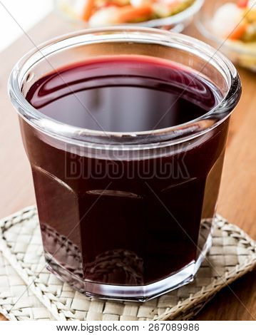 Turkish Turnip Juice With Pickles / Salgam Suyu.