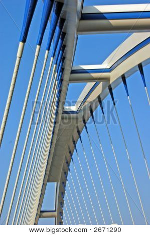 Apollo Bridge In Bratislava