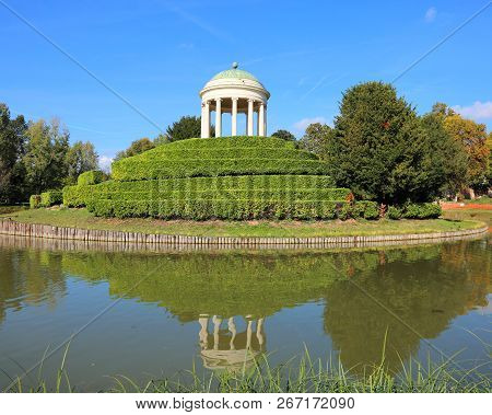Small Temple Of Parco Querini In Vicenza In Italy