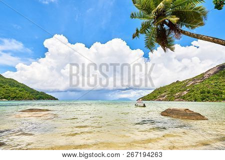 Bay Ternay & Cap Ternay Beach, Marine National Park, Mahe, Seychelles