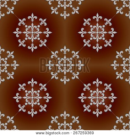 Background In Retro Style With Weakers. For Decoration, Design, Backgrounds, Textures.