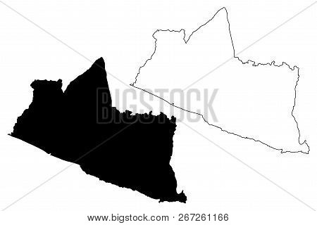 Yogyakarta (subdivisions Of Indonesia, Provinces Of Indonesia) Map Vector Illustration, Scribble Ske