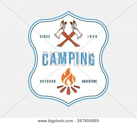 Outdoor Camping Adventure Is A Vector Illustration About Adventure And Exploration