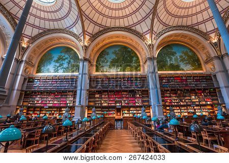 National Library Of Paris, France, Interiors
