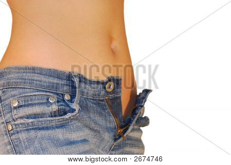 Ragazza In Jeans Undo