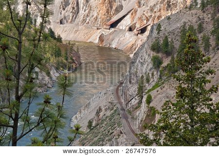 Thompson River e Pacific Railway canadese.