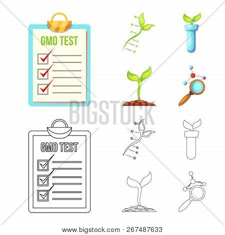 Vector Illustration Of  And  Icon. Collection Of  And  Vector Icon For Stock.