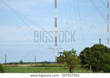 Aerial Platforms For The Transmission Of Radio Waves In The Longwave Range. Means Of Communication W