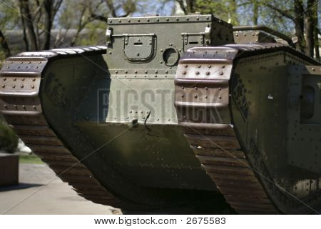 Tanque de batalla de luz de la primera guerra mundial