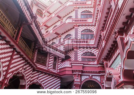 Jami Ul-alfar Mosque In Colombo, Sri Lanka