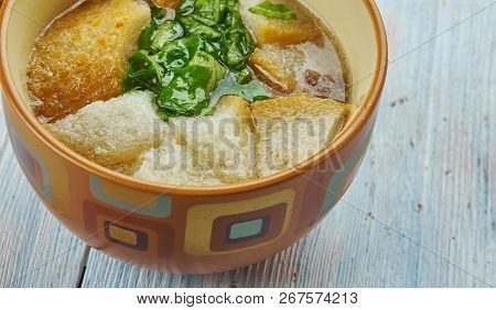 Czech Garlic Soup