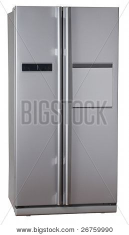 clipping path of the double door freezer