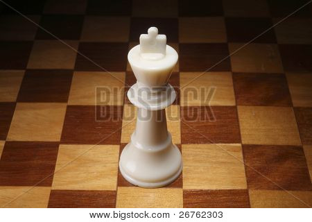 Chess piece isolierten auf weißen Hintergrund