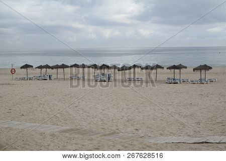 Sea View In The Sun At Mil Palmeras In Spain