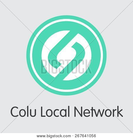 Colu Local Network - Crypto Currency Logo. Vector Icon