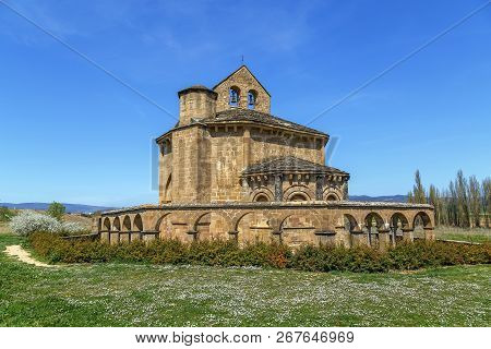 Church Of Saint Mary Of Eunate Is A 12th-century Romanesque Church Located About 2 Km South-east Of 