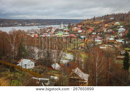 View Of One Of Most Beautiful Cities Of Russia Ples