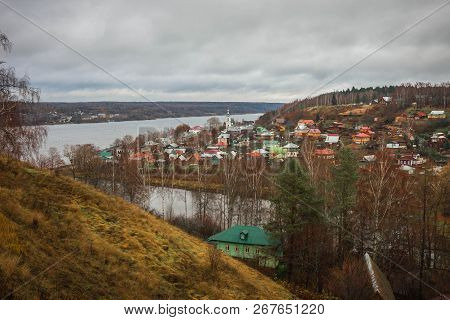 View Of One Of Most Beautiful Cities Of Russia Ples