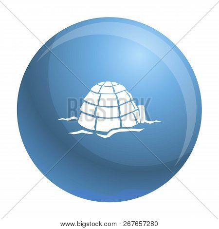 Igloo Icon. Simple Illustration Of Igloo Vector Icon For Web Design Isolated On White Background