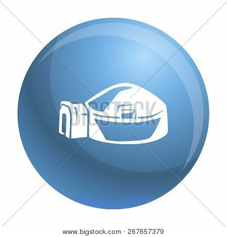 Big Igloo Icon. Simple Illustration Of Big Igloo Vector Icon For Web Design Isolated On White Backgr