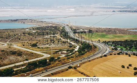 Stagno Di Cagliari (pool Of Cagliari) Lagoon