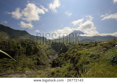 Síle Mount Merapi