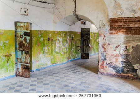 Tallinn, Estonia - August 23, 2016: Interior Of The Patarei Former Sea Fortress And Prison In Tallin