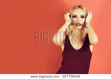 Beauty And Fashion, Slave And Fetish, Bdsm, Desire And Temptation, Seduction, Lawbreaker And Freedom
