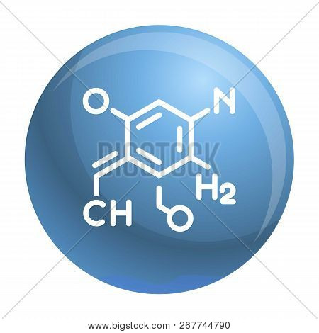 Chemistry Formula Icon. Outline Chemistry Formula Icon For Web Design Isolated On White Background