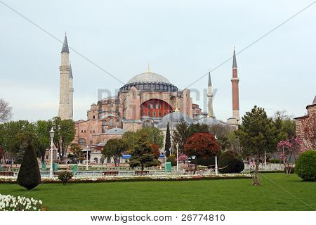 (Aya) Haghia Sophia - famosa chiesa e Moschea di Istanbul