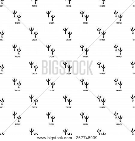 Chicken Step Pattern Seamless Repeat Geometric For Any Web Design